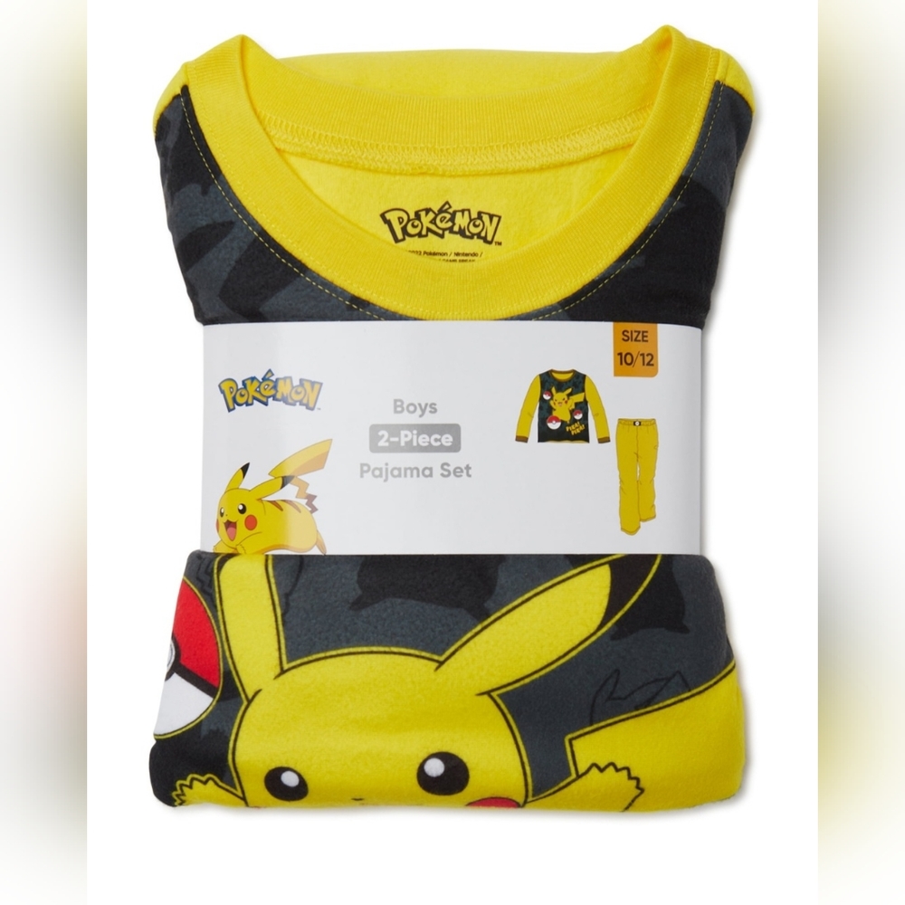 Boys Pajama Sets - Only 3 Left! Pikachu Size 6/7